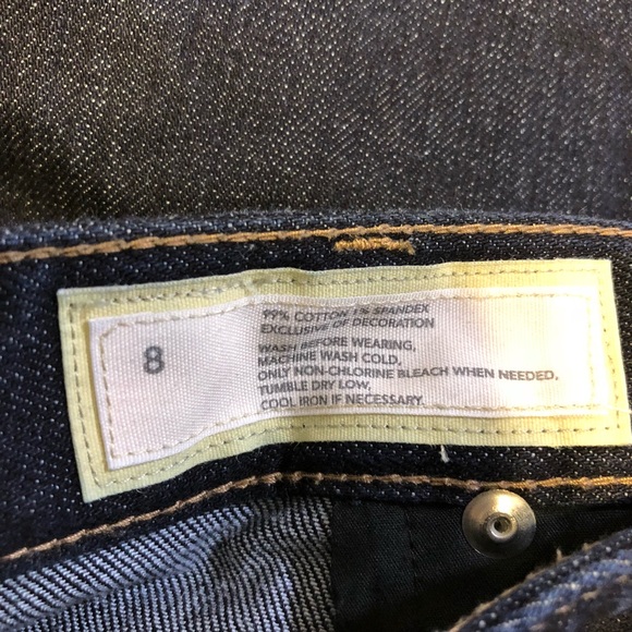 Ann Taylor Loft designer bootcut jeans size 8 - Picture 3 of 8